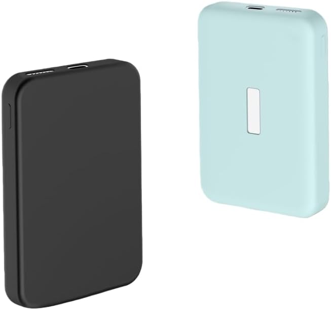 Protective Silicone Sleeve Cover for Anker MagGO Power Bank 10000mah 15w Model A1664 Anti-Scratch Shockproof Drop-Resistant Dust-Proof Dirt-Proof Skin-Friendly Case Shell Accessories (Black)