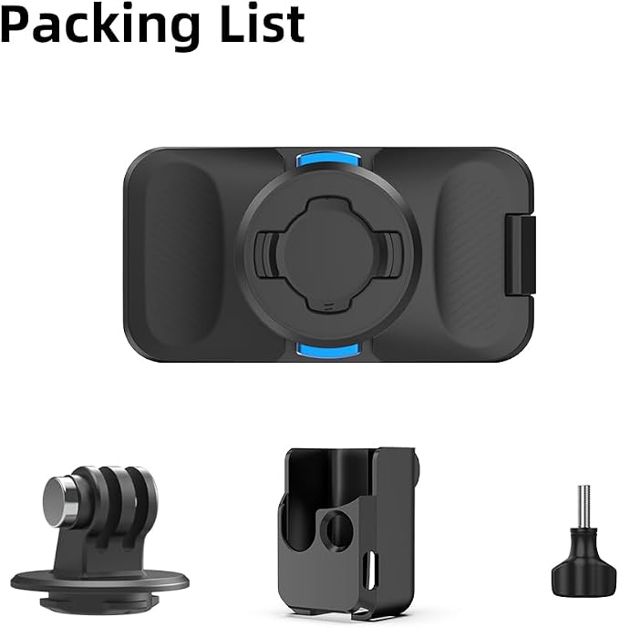 Pocket3 Magnetic Backpack Shoulder Strap Clip Mount, Magnetic Quick Release Backpack Mount, Bag Belt Shoulder Strap Holder with Extended Border Compatible with DJI Osmo Pocket 3