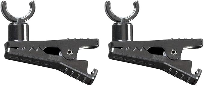 Zoom MCL-1 Lavalier Microphone Clip, Designed to be Used with The Zoom LMF-1 and LMF-2 (Pack of 2)