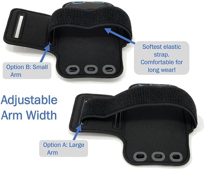 Running Armband Sports Gym Workout Compatible with Motorola Moto G Stylus 5G (2024,2023,2022,2021,2020), Case Cover Band Arm Strap Reflective
