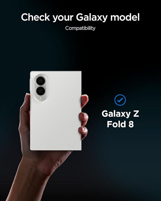 Spigen GlasTR EZ FIT Pro Screen Protector for Galaxy Z Fold 8 | 9H+ Tempered glass, Scratch resistance, Auto-align tray, Lab-tested 100% clarity, Original touch, Case-friendly, 2 Pack