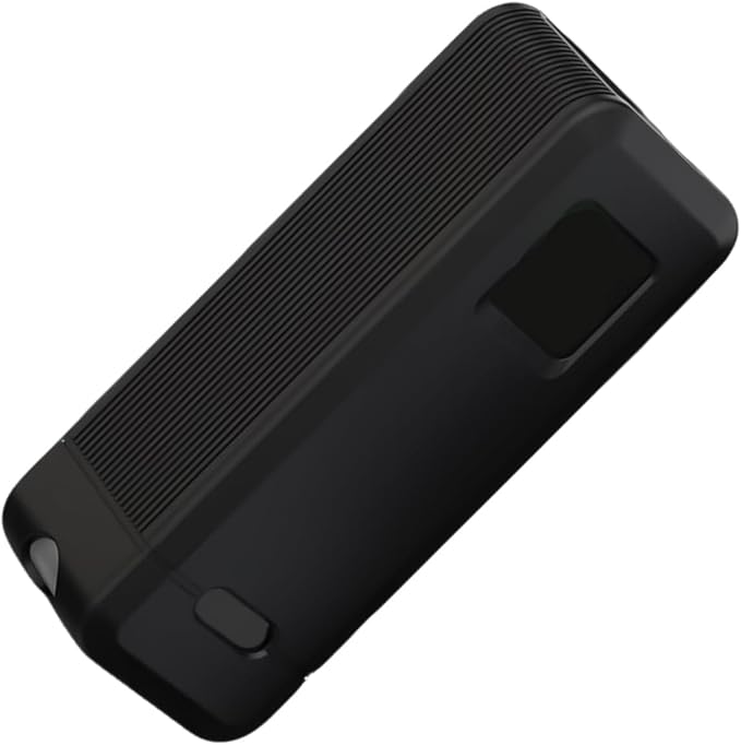 Silicone Case for 27, 650mAh 250W Power Supply Adapter Case Storage Holder with Tripod Hole and Card Slots with Handle Shockproof Silicone Skin Black