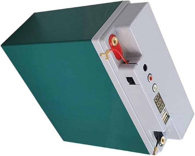 Power Banking Box Flat Head Rechargeable Battery Charging Outer Case 2 USB Output Port Box Power Banking Case 12V 17A