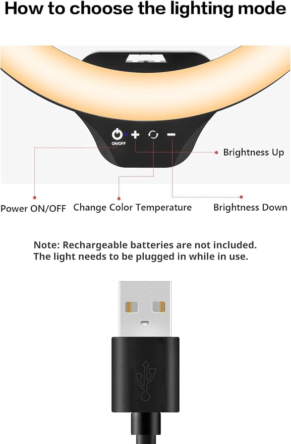 Sensyne 10'' Ring Light with 50'' Extendable Tripod Stand, LED Circle Lights with Phone Holder for Live Stream/Makeup/YouTube Video/TikTok, Compatible with All Phones