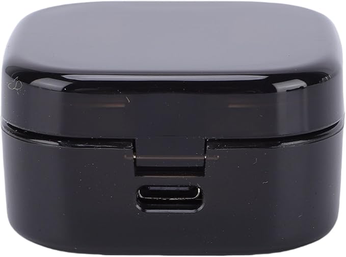 Charging Case Fit for R02, R03, R06, R11M, R8, H01, SR05 Type C Fast Portable Magnetic Smart Ring Charger Box Compact and Portable Efficient Type C Fast Charging (Black)