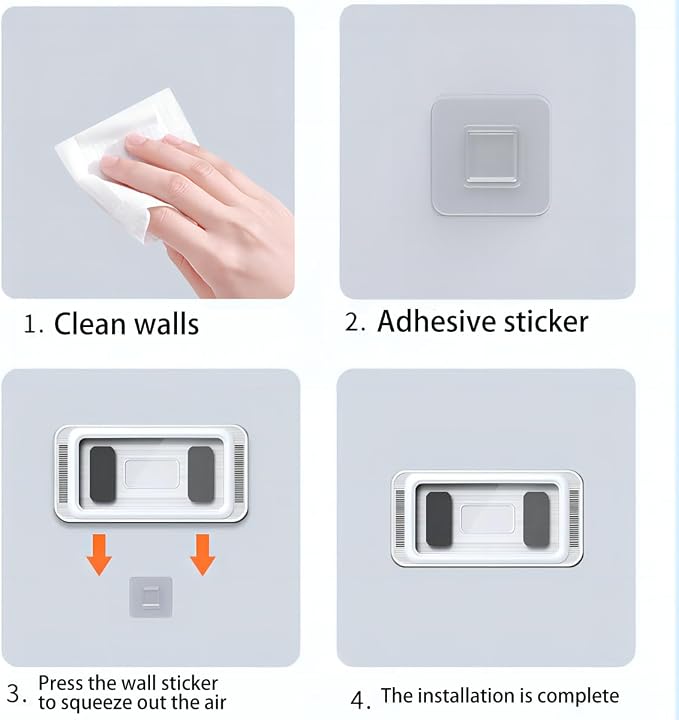 Bathroom Waterproof and Anti Fog Phone case with 360 Degree Rotation (White)