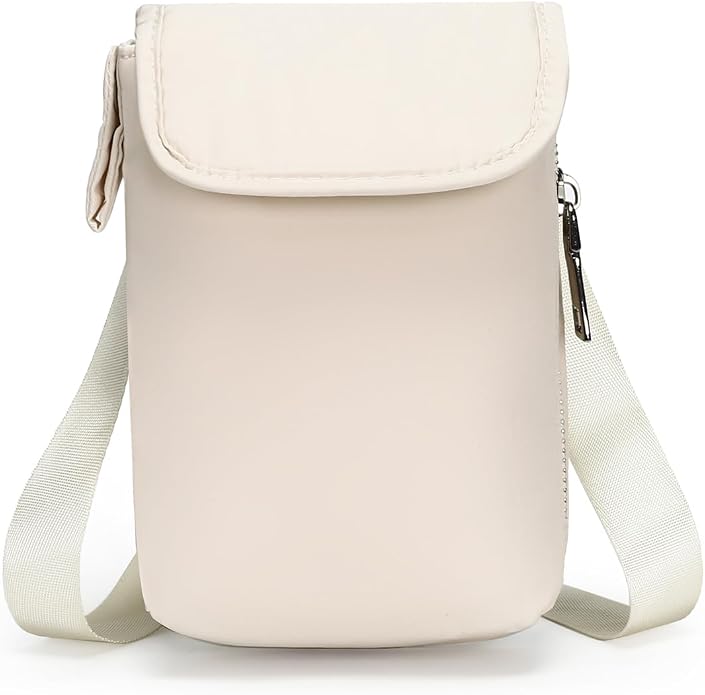 Herald Mini Phone Crossbody Bag with Water Bottle Holder, Water Bottle Carrier Bag with Strap for GYM, Hiking, Cycling