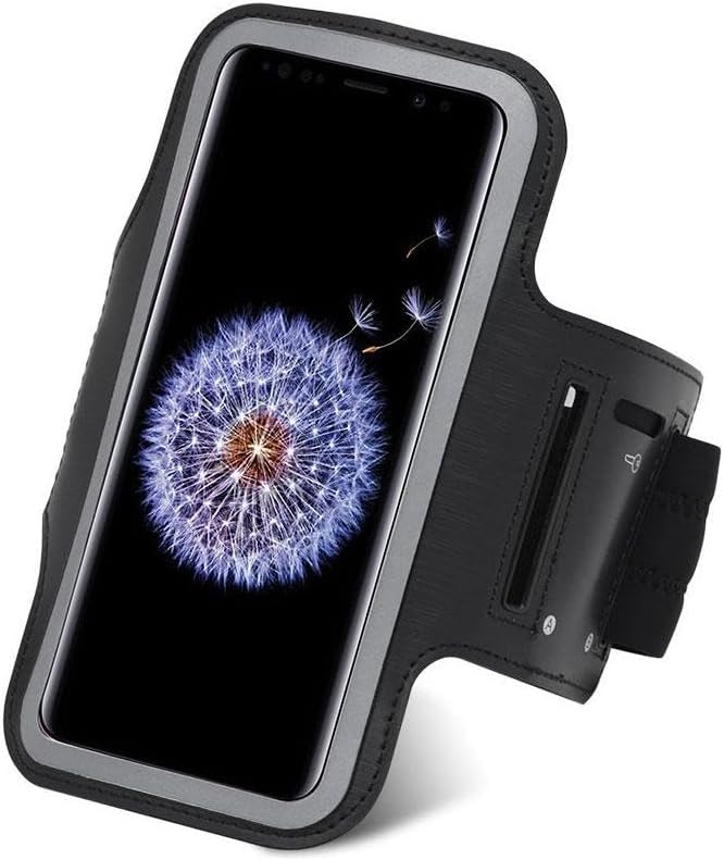 Running Armband Sports Gym Workout Compatible with Samsung Galaxy A55/A54/A53/A52 5G, Case Cover Band Arm Strap Reflective