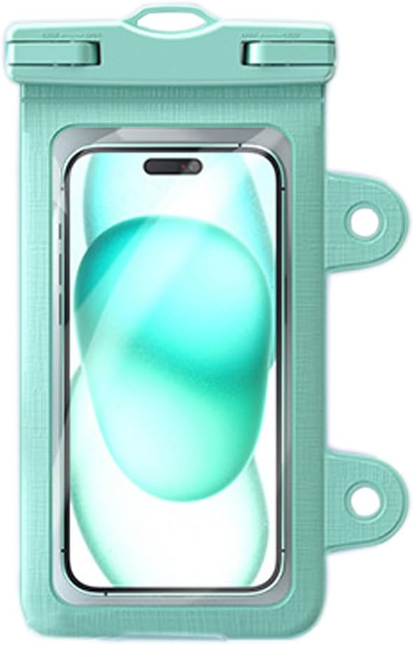 XL Waterproof Phone Pouch iPhone (Mint Green, 1 PCS)