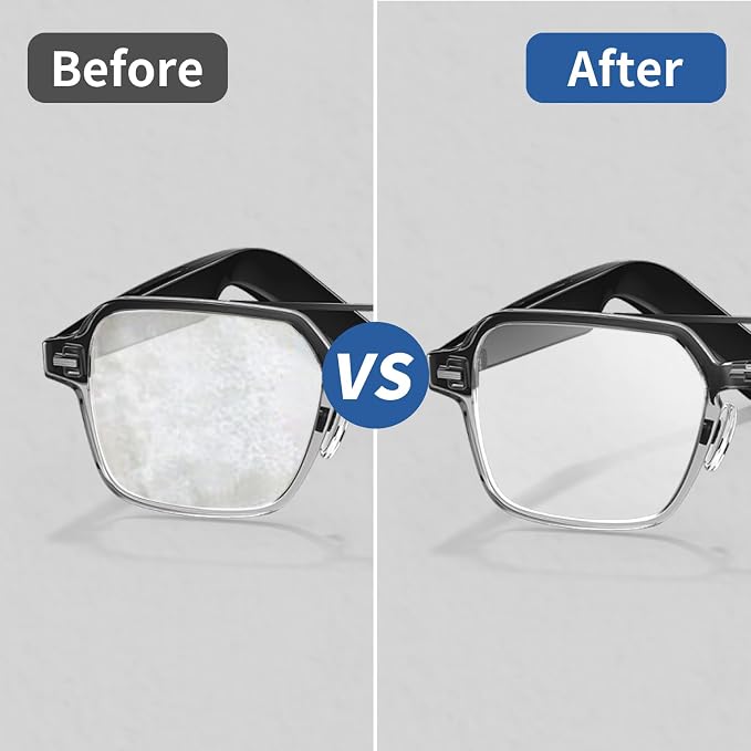 SEIBER Eyeglass Cleaning Microfiber Cloth,7 x 7 inch Glasses Cloth for Sunglasses,Laptops, Cameras,Screen- with Neoprene Pouch,Self-Closing Bottom(3PCS,Purple)