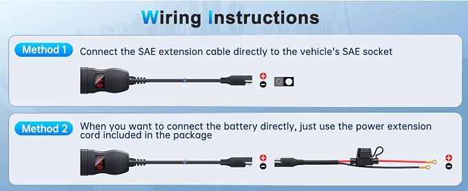 EXTRACTME Motorcycle USB Charger, Dual USB Type C PD & Quick Charge 3.0 Motorcycle Phone Charger with Voltmeter & ON/Off Switch, Waterproof Motorcycle Accessories for All Phone, Tablet, GPS