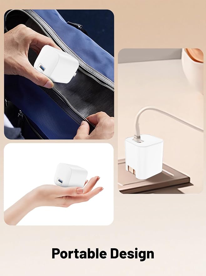 Silicone Protective Case for Anker Nano 45W USB-C Charger, Full-Body Protective Cover with Precise Cutouts, Shockproof Dustproof Charging Block Protector Sleeve & Scratch-Resistant Sleeve (White)