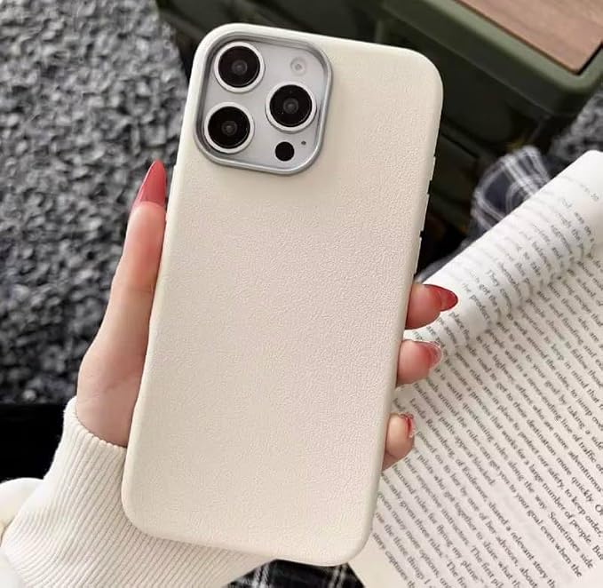 Funda Protectora Transparente para iPhone 17 Pro Max / 14 Pro Max / 17 Pro / 15 Pro Max / 15 Plus – Antigolpes y Ultrafina (White, iPhone 15 Plus)