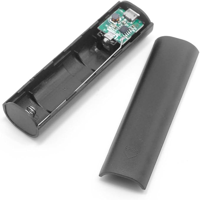 18650 Battery Power Bank Case DIY Empty Shell, Portable USB Charger Box with Self-Adaptive Technology