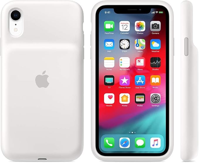 Apple Smart Battery Case (for iPhone XR) - White (MU7N2BZ/A)
