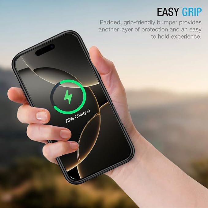 Battery Case for iPhone 16 Pro Max, Enhanced 12000mAh Portable Protective Wireless Charging Case Support Carplay Compatible with iPhone 16 Pro Max (6.9 inch) Rechargeable Battery Charger Cover(Black)