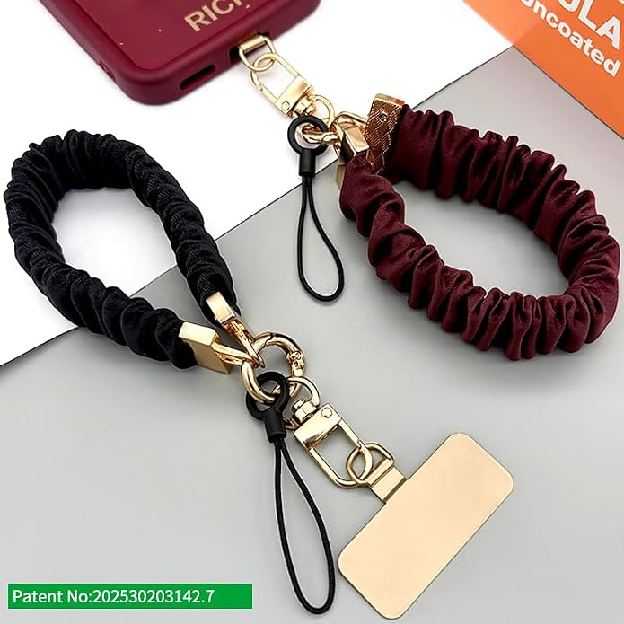 Long Pond Secure Adjustable Cell Phone Wrist Strap, Elastic Band for iPhone 16 Pro Max&Most Cellphones | Workout & Travel