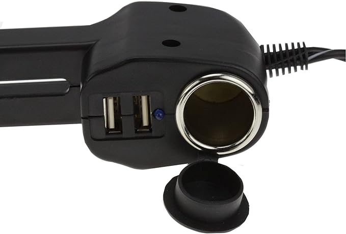 Navitech USB Port 4.2A headrest Mount with Integrated car Charger Compatible with It UK 10.1" Quad Core, Google Android 4.4 Tablet PC