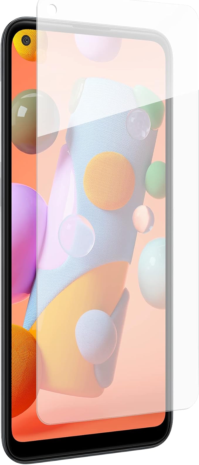ZAGG InvisibleShield Glass Elite Plus for Samsung Galaxy A11 Case Friendly Screen Protection