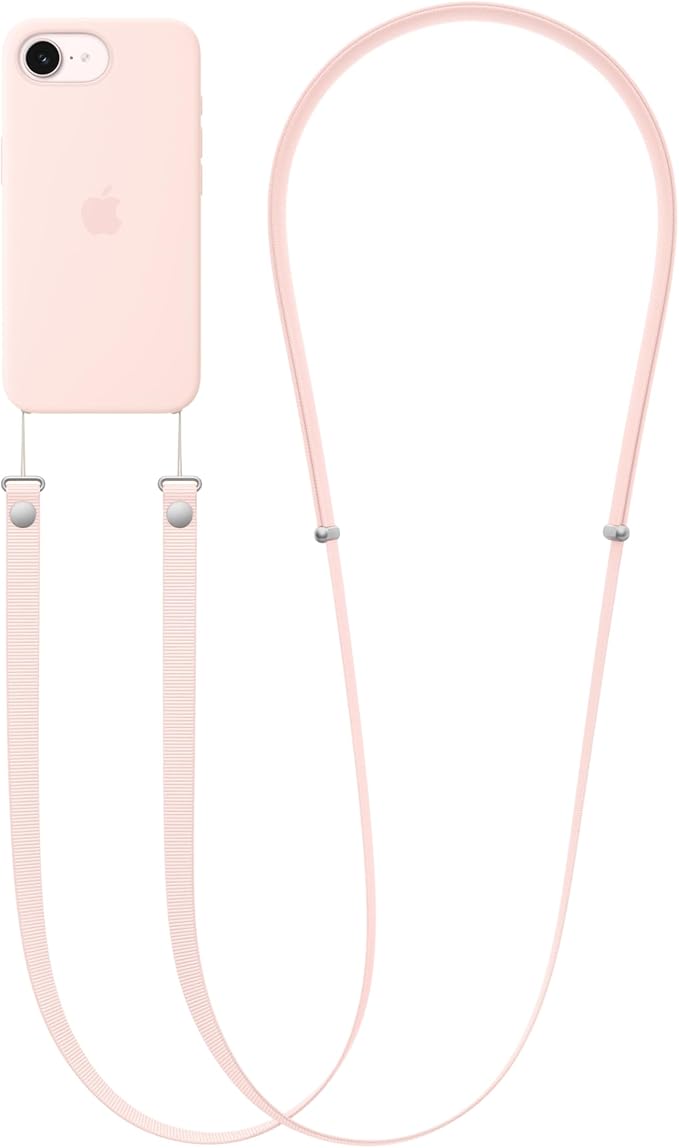Apple Crossbody Strap - Soft Pink