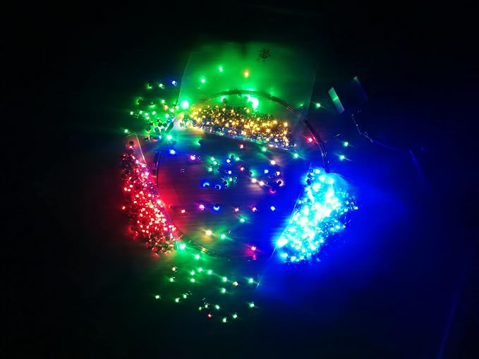 Taidacent 24V 200mm Wireless LED Coil and Inductive Induction Charger Module for Creative 3D Ring Night Light (10 Mixed LEDs)