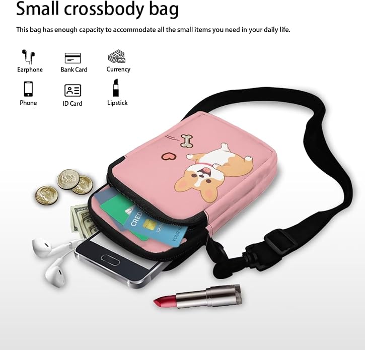 DISNIMO Small Crossbody Bags for Women Trendy Cross Body Cell Phone Shoulder Bags Purses with Adjustable Strap