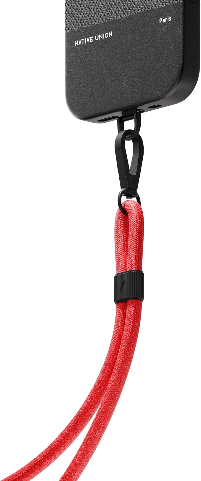 Native Union Sling – Adjustable & Detachable Phone Strap – Compatible with iPhone 16, 15, 14, 13 and most Smartphones – Made with 100% Durable & Recycled Materials (Oxyfire)