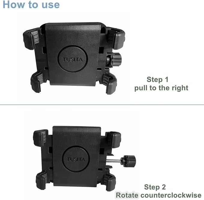 Magnetic Universal Adaptor Clamp Holder Compatible with Quad Lock Mount