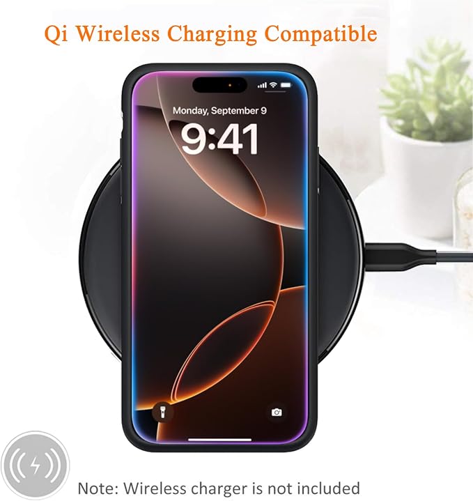 Battery Case for iPhone 16 Pro Max,12000mAh Rechargeable Portable Charging Case with Wireless Charging Compatible for iPhone 16 Pro Max (6.9 inch) with Carplay Extend Battery Pack Charger Case (Black)