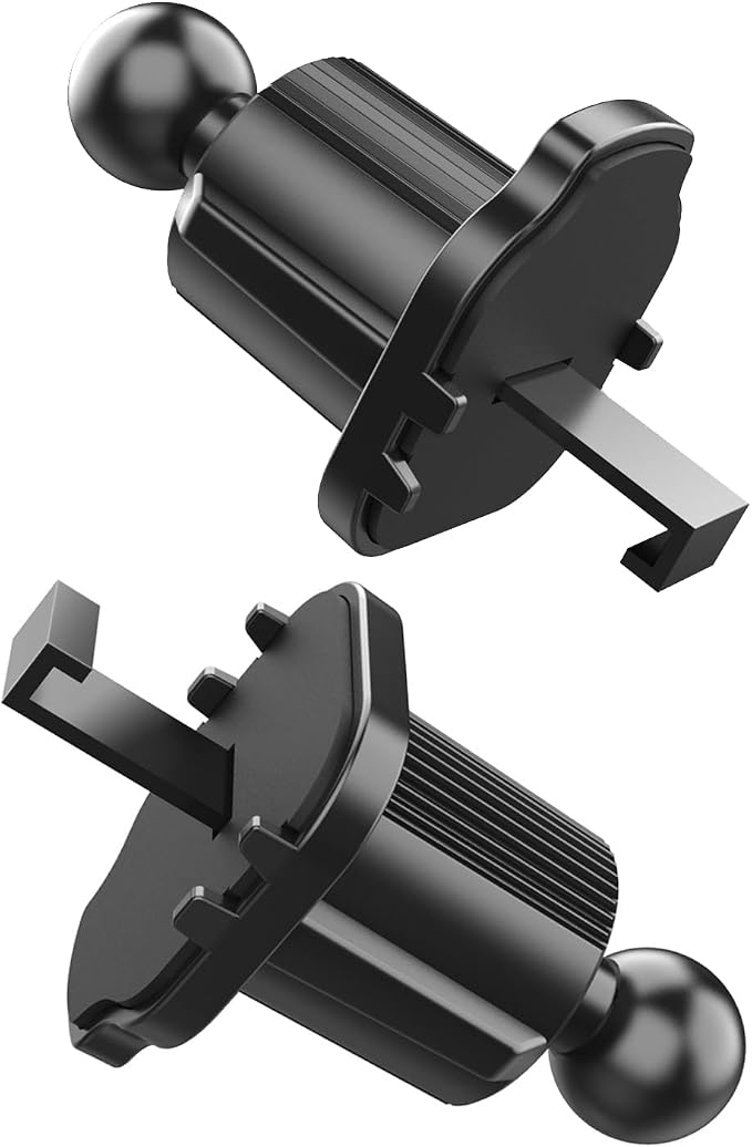 2 Pack Mobile Bracket Clip Air Vent Clip For Most Car Phone Holder Cellphone Holder Mount Vent Grip With Joint Ball Dia 17mm Universal Air Vent Clip For Car Phone Mount Cellphone Holder Vent Grip