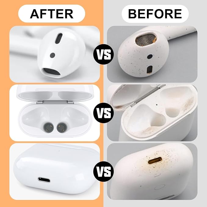 Cleaning Putty, Phone Cleaning Kit, Remove Ear Wax& Dirt& Gunk from Device's Small Crevices, for AirPod Cleaner Kit for Airpods Charging Case/Headphones/Phone/Electronics(Blue)