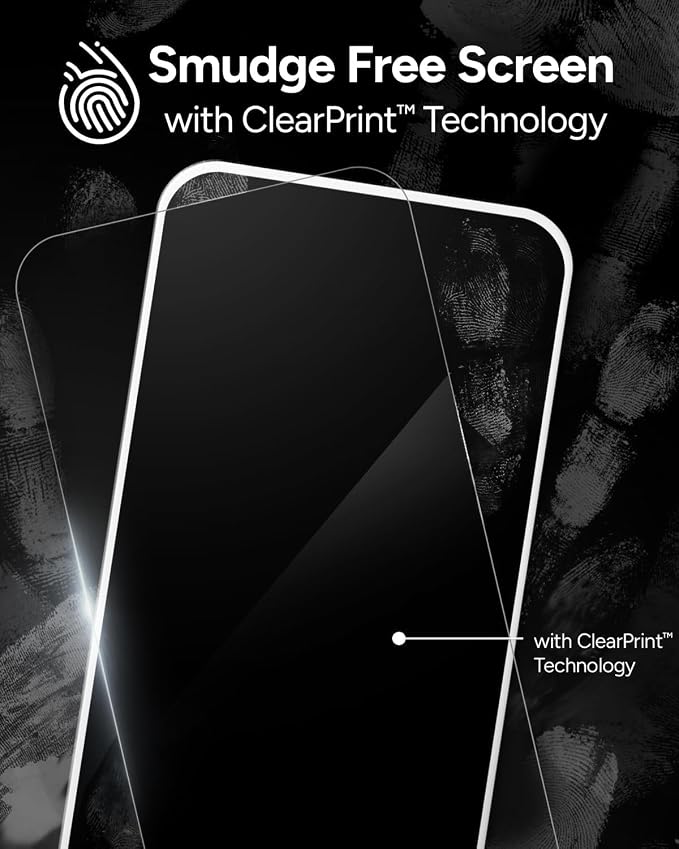 ZAGG Glass Elite Samsung S24 FE Screen Protector – Ultra-Strong, 5x Stronger Tempered Glass, Smudge-Resistant, Made with Recycled Glass