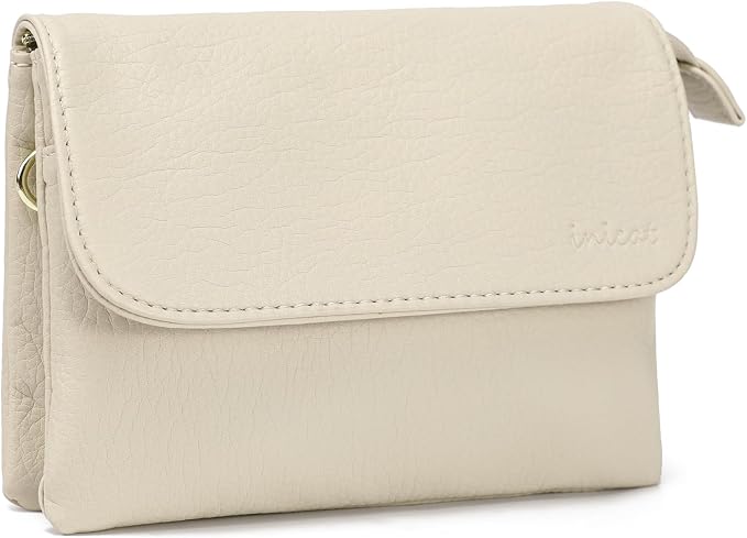 MINICAT RFID Blocking Small Crossbody Bags for Women Vegan Leather Mini Travel Purses Cell Phone Purse Cross Body Bag