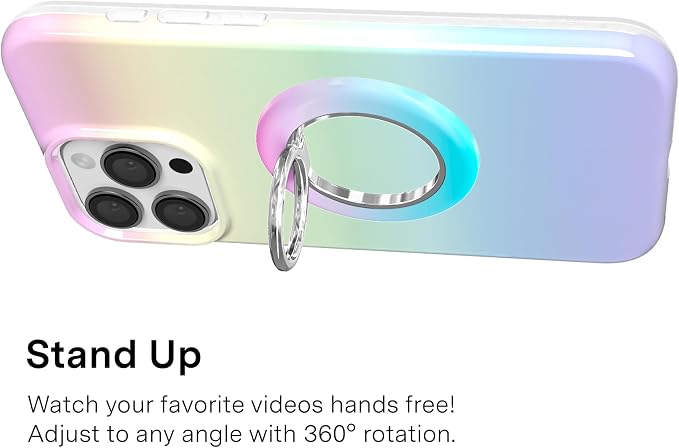 VELVET CAVIAR Compatible with MagSafe Phone Grip 2.0 | Cute Magnetic Ring Holder | Finger Loop Kickstand | Pop On Accessory for iPhone 17, 16, 15, 14, 13, 12 | Nebula