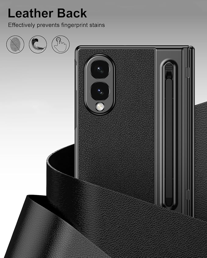Galaxy Z Fold 8 Wide Case with S Pen Holder & Stylus, Full Body Hinge Case | Galaxy Z Fold 8 & Fold 8 Wide Case with HD Screen Protector, Shockproof Protection Cover, Phone Case mit Hinge & S Pen Stylus