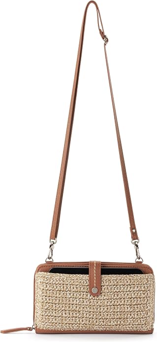 The Sak Iris Smartphone Crossbody Purse - Small Women's Cellphone Bag & Wallet For Everyday- Convertible Wristlet With Zipper
