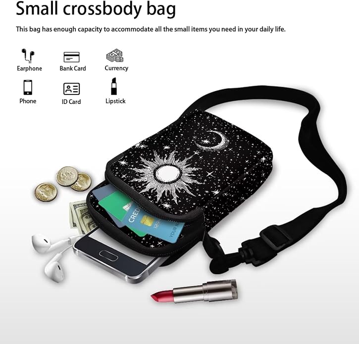 DISNIMO Small Crossbody Bags for Women Trendy Cross Body Cell Phone Shoulder Bags Purses with Adjustable Strap