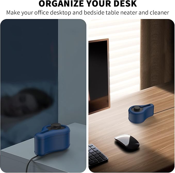 Silicone Charger Protector Cover for Oura Ring Gen3 Charger, Stand Case Compatible with Oura Ring Charger Size 6/7/8/9/10/11/12/13, Cover Case for Oura Ring Gen3 Charger Charger (Deep Blue)