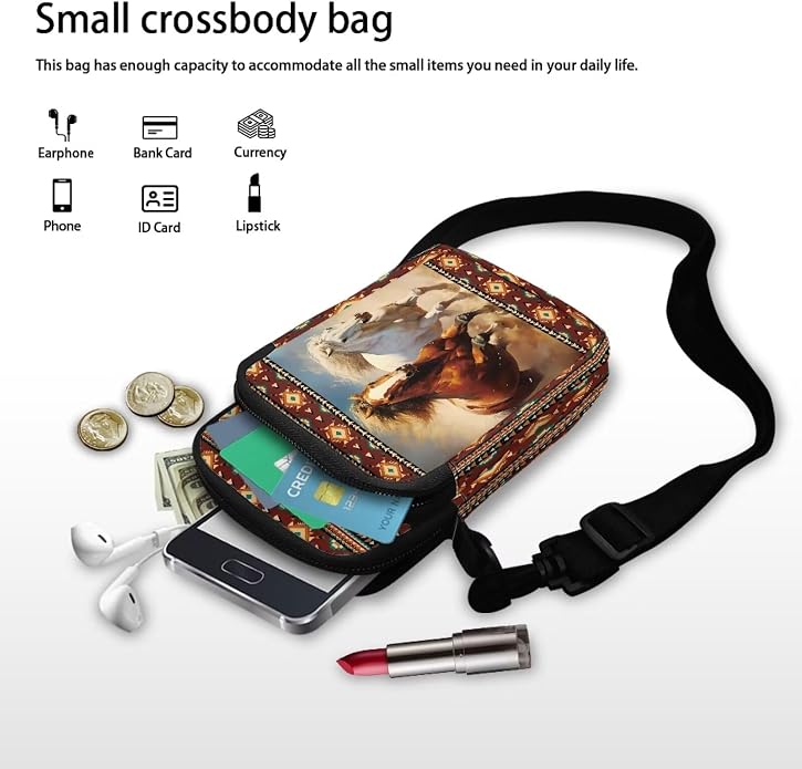 DISNIMO Small Crossbody Bags for Women Trendy Cross Body Cell Phone Shoulder Bags Purses with Adjustable Strap