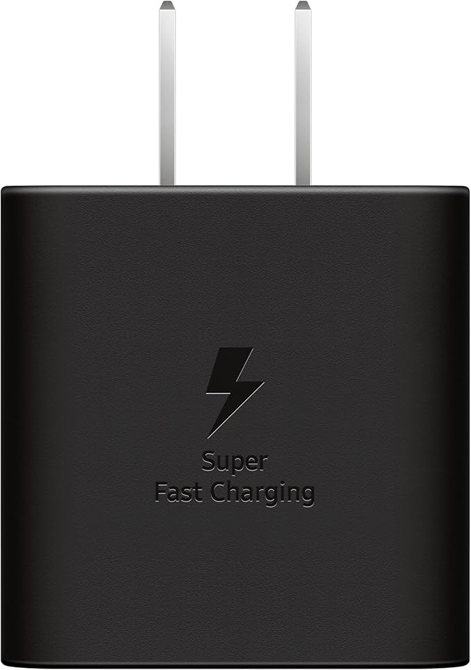 Samsung Galaxy Magnet Wireless Charger with 45W Power Adapter, Cordless Super Fast Charging, Powerful Design, Built-in Magnets, No-Slip Surface, Dark Gray