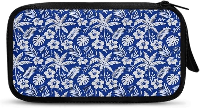 Tropical Flowers Electronic Organizer Travel Cable Organizer Bag Portable Pouch Electronic Accessories Carry Case for Tech Accessory Phone Power Bank Cable Cord Charger