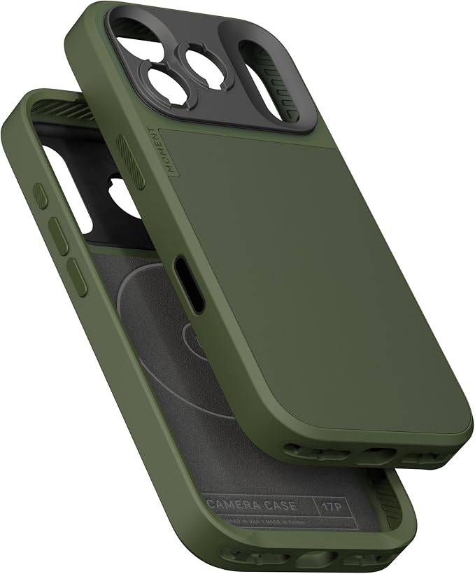 Moment Camera Case for iPhone 17 (Green, iPhone 17 Pro Max)