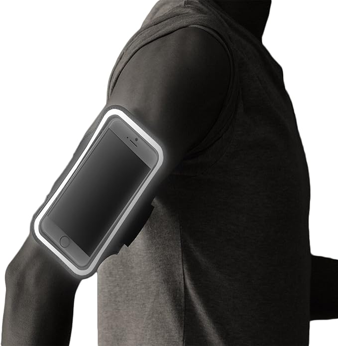 RevereSport Running Armband for iPhone 11. Sports Phone Case Holder for Runners and Gym Exercise (6.1")