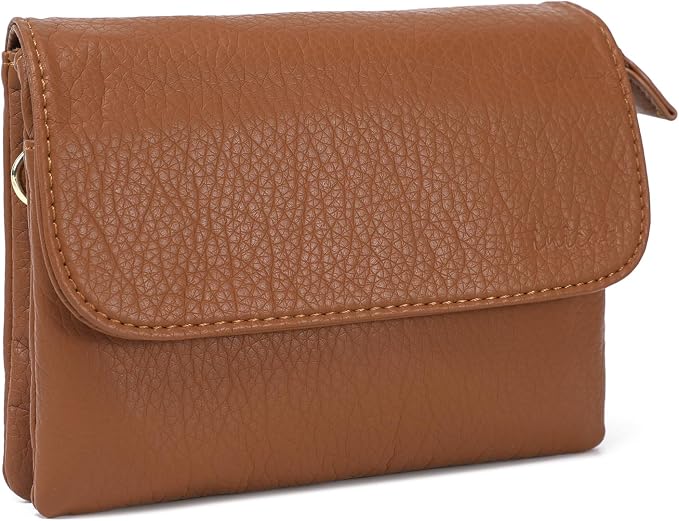 MINICAT RFID Blocking Small Crossbody Bags for Women Vegan Leather Mini Travel Purses Cell Phone Purse Cross Body Bag