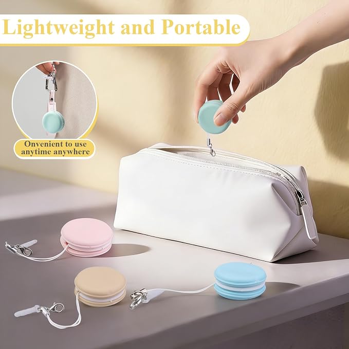 4-Pack Macaron Phone Screen Cleaner, Portable Screen and Eyeglass Brush Cleaner, Washable Double-Sided Screen Cleaner, Suitable for Glasses, Mobile Phones and Computers(Pink/Green/Blue/Khaki