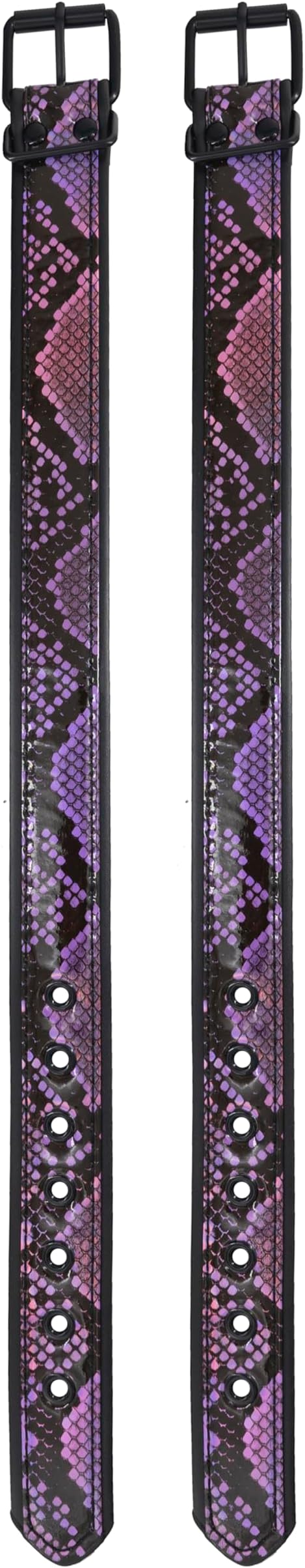 Armband Leather Harness for Man Adjustable Armband Harness Belt 2 PCS (Snakeskin)