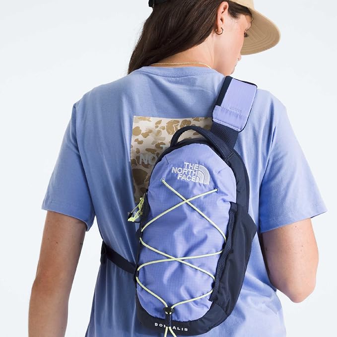 THE NORTH FACE Borealis SIing Bag | Crossbody Adjustable Strap, Water Repellent Finish, Multiple Compartments, Tablet Sleeve