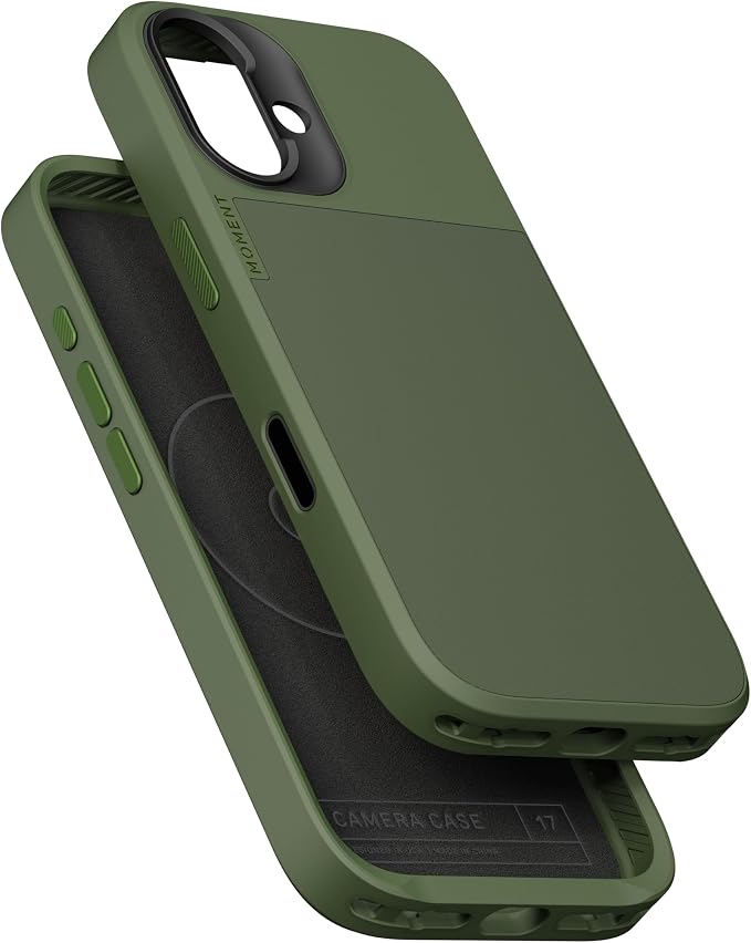 Moment Camera Case for iPhone 17 (Green, iPhone 17)
