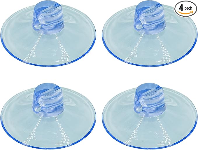 Modern Minimalist 4 Pcs 1.88 Inch PVC Transparent Shower Caddy Suction Cups suction cup PVC Bathroom suction cups