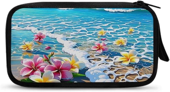 Beach Electronic Organizer Tech Accessory Pouch Electronic Accessories Carry Case Storage Bag for Cable Cord SD Card Travel Bag Cable Organizer
